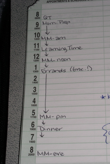 DT - appointments closeup