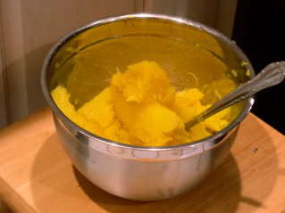 Pumpkin, cooked