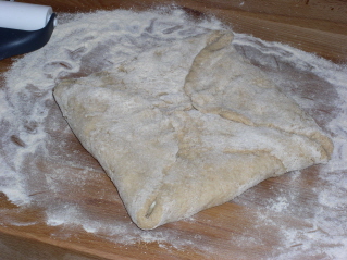 butter square, all wrapped up