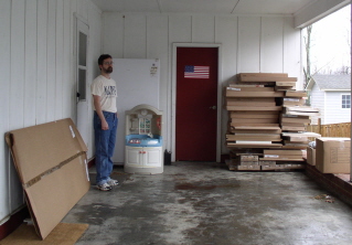 Cabinets in boxes